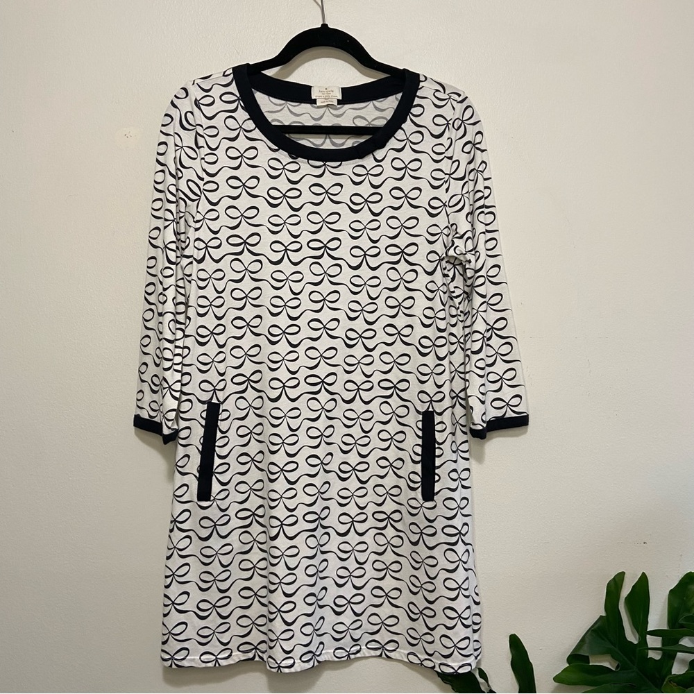 Kate Spade Dream a Little Dream Bow Detail Nightgown Dress
